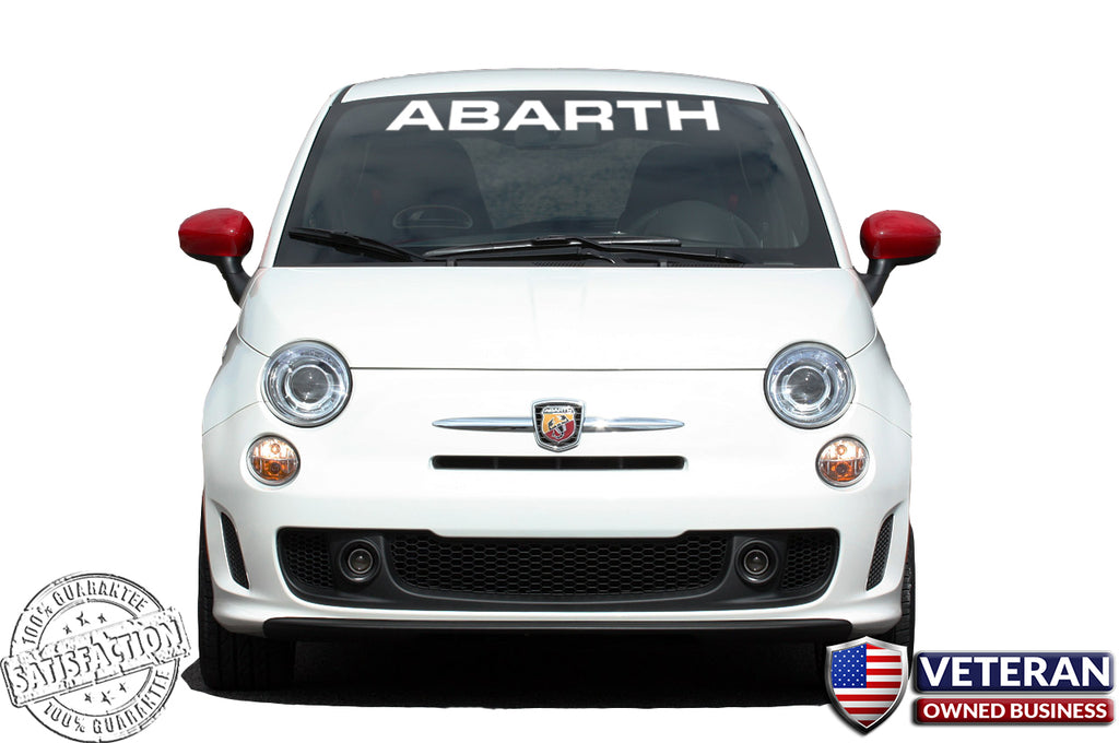130cm*21cm Car Racing Front Rear Windshield Sticker for Fiat 500 Grande  Stilo Abarth Alio Etc., Wish