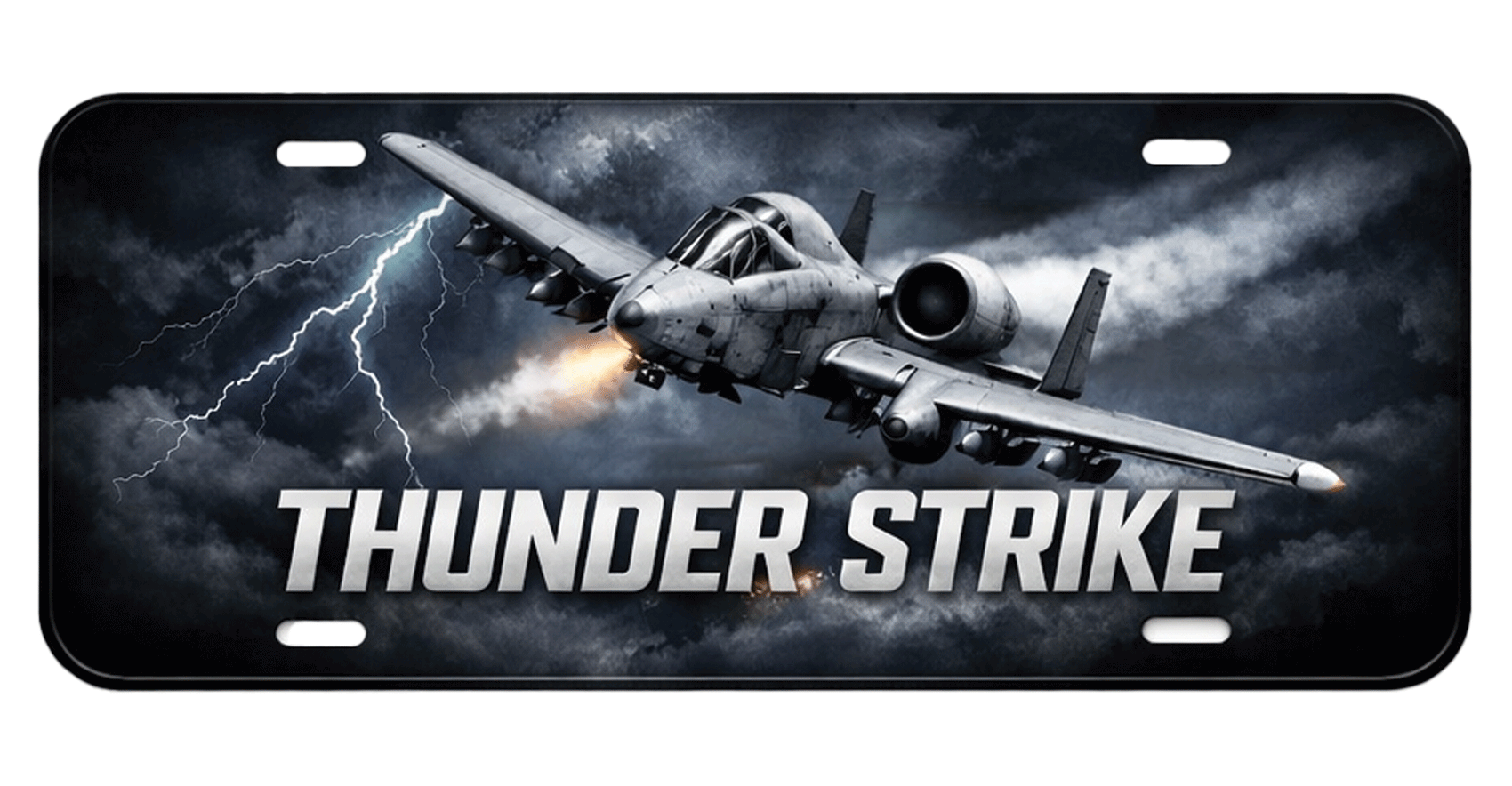 A-10 Worthog License Plates