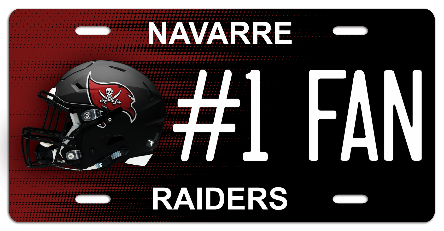 Navarre Raiders License Plates