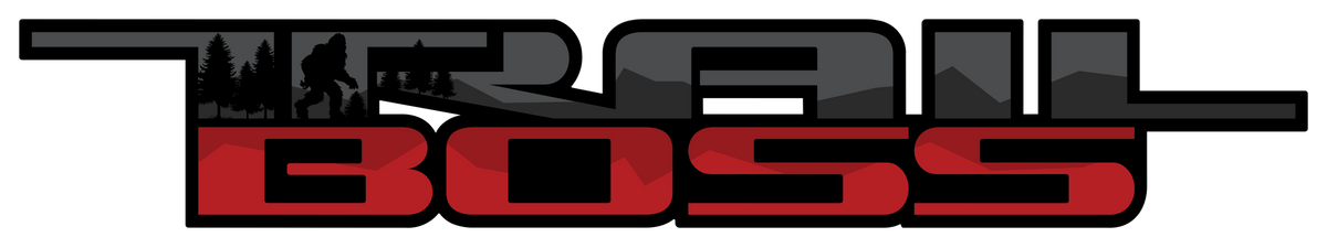 Trail Boss Sasquatch Vinyl Decal for Truck Bed Fits: GMC Chevrolet Silverado