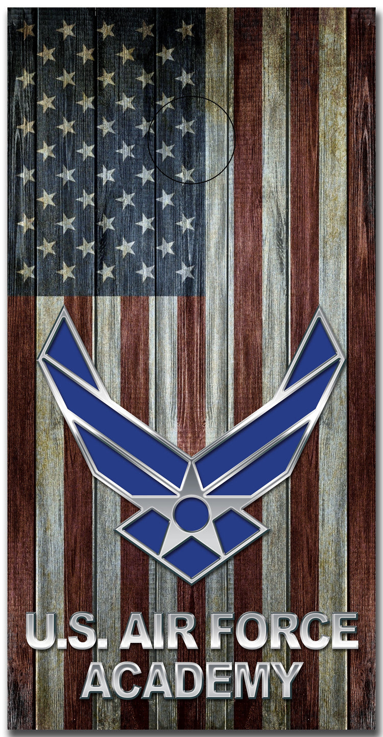 Copy of 2x U.S. Air Force Academy Cornhole Board Bag Toss Vinyl Wrap Set-Universal Fit Military
