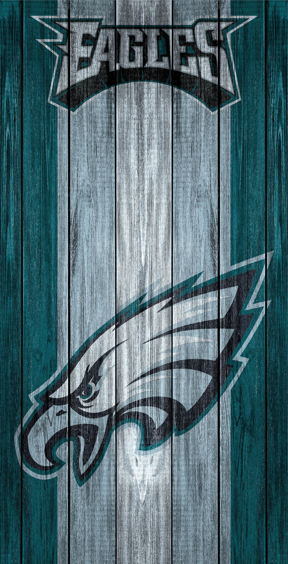 2 x Eagles Football Cornhole Board Bag Toss Vinyl Wrap Set- Universal Fit Oracal 3M