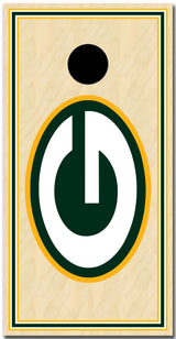2 x Green Bay Packers Football Cornhole Board Bag Toss Vinyl Wrap Set- Universal Fit Oracal 3M