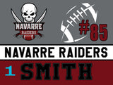 2025 (Navarre Highschool) Navarre Raiders Yard Sign (Fundraiser)