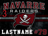 2026 (Navarre Highschool) Navarre Raiders Yard Sign (Fundraiser)