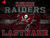 2026 (Navarre Highschool) Navarre Raiders Yard Sign (Fundraiser)