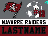 2023 Navarre Raiders Soccer Yard Sign