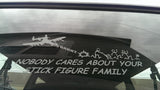 Nobody Cares About Your Stick Figure Family- Military edition