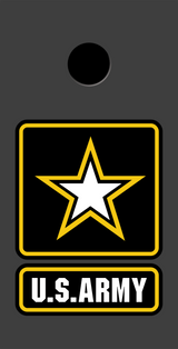 2x U.S. Army Cornhole Board Bag Toss Vinyl Wrap Set-Universal