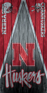 2 x Nebraska Huskers Football Cornhole Board Bag Toss Vinyl Wrap Set- Universal Fit Oracal 3M