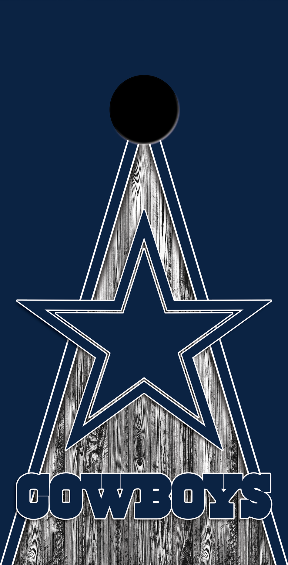 2 x Dallas Coyboys Football Cornhole Board Bag Toss Vinyl Wrap Set- Universal Fit Oracal 3M