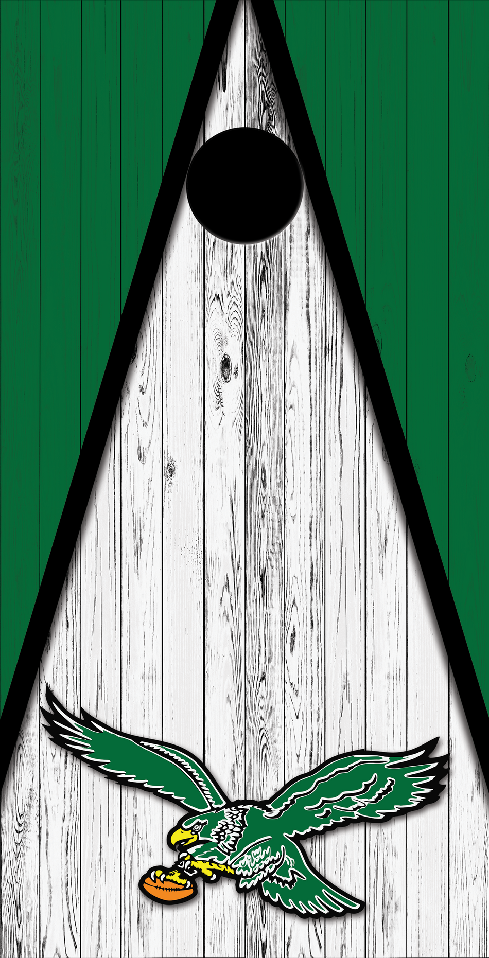 2 x Eagles Football Cornhole Board Bag Toss Vinyl Wrap Set- Universal Fit Oracal 3M