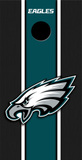 2 x Eagles Football Cornhole Board Bag Toss Vinyl Wrap Set- Universal Fit Oracal 3M