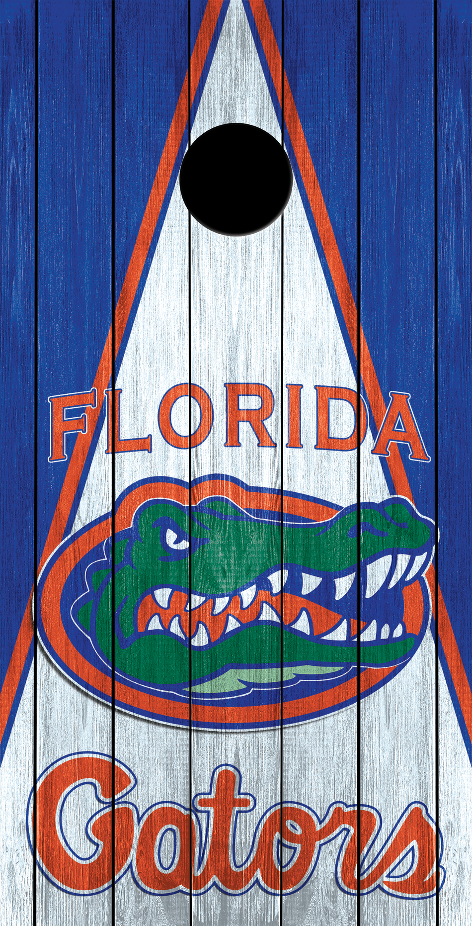 2 x Florida Gators Football Cornhole Board Bag Toss Vinyl Wrap Set- Universal Fit Oracal 3M