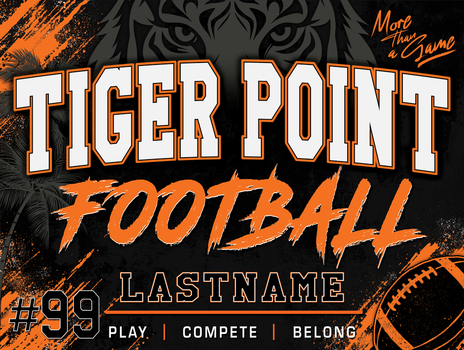 2026 Tiger Point Sports Association Yard Sign Fundraiser