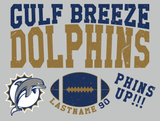 2026 Gulf Breeze Dolphins Yard Sign (Fundraiser).