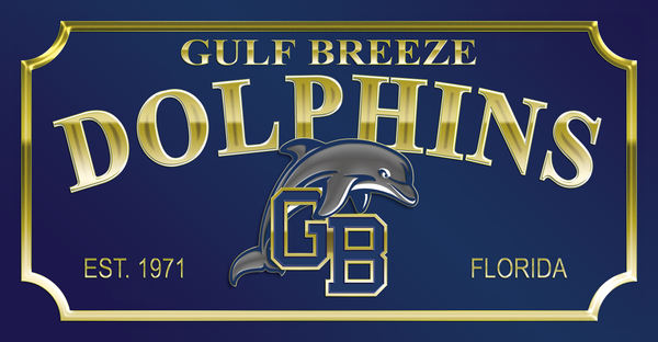 Gulf Breeze Dolphins License Plates