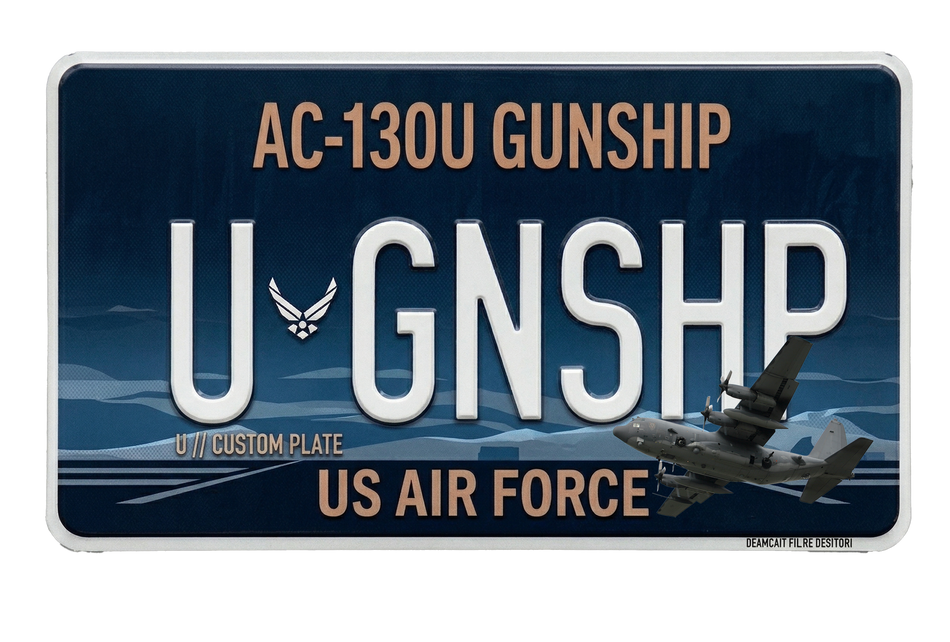 Military License Plates
