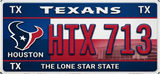NFL License Plates