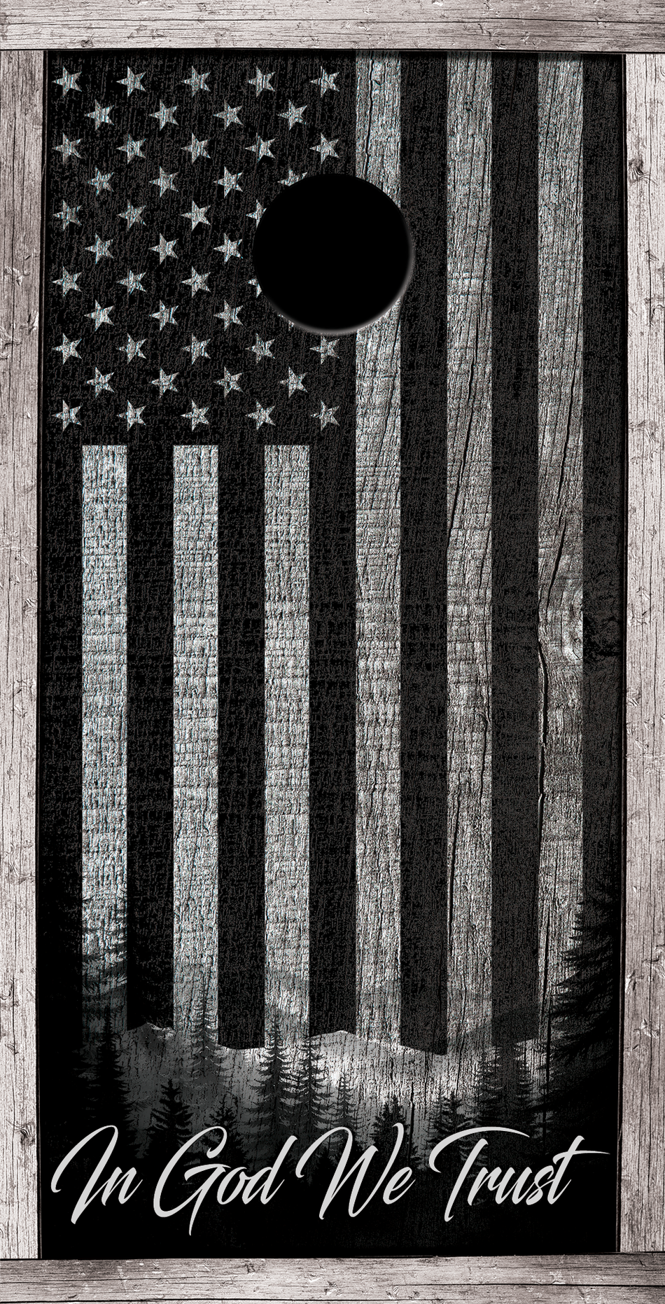 In God We Trust American Flag