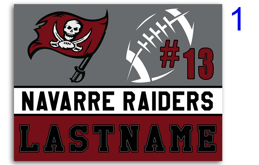 2023 Navarre Raiders Yard Sign – ROE Graphics and Apparel