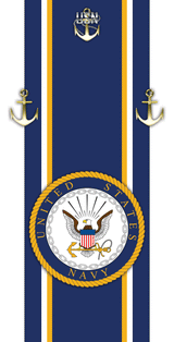 2x U.S. Navy Cornhole Board Bag Toss Vinyl Wrap Set-Universal