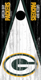 2 x Green Bay Packers Football Cornhole Board Bag Toss Vinyl Wrap Set- Universal Fit Oracal 3M