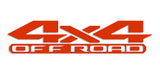 4x4 Off Road Bedside Vinyl Decals Fits New Dodge Ram 1500 2500 3500 Power Wagon