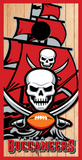 2 x Tampa Bay Buccaneers Football Cornhole Board Bag Toss Vinyl Wrap Set- Universal Fit Oracal 3M