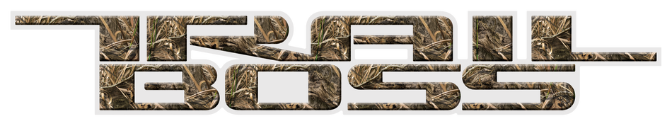 Trail Boss Hunting Edition Vinyl Decal for Truck Bed Fits: GMC Chevrolet Silverado