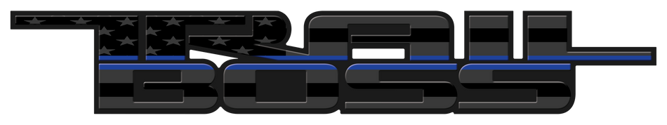 Trail Boss Flags version Vinyl Decal for Truck Bed Fits: GMC Chevrolet Silverado