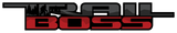 Trail Boss Sasquatch Vinyl Decal for Truck Bed Fits: GMC Chevrolet Silverado
