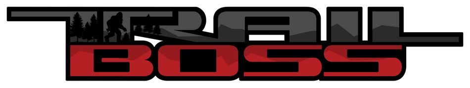 Trail Boss Sasquatch Vinyl Decal for Truck Bed Fits: GMC Chevrolet Silverado