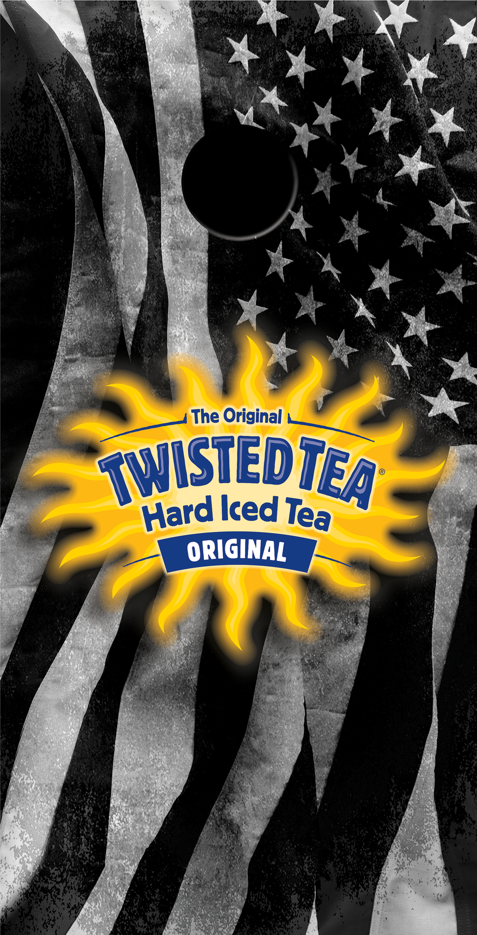 2x Twisted Tea Cornhole Board Bag Toss Vinyl Wrap Set-Universal