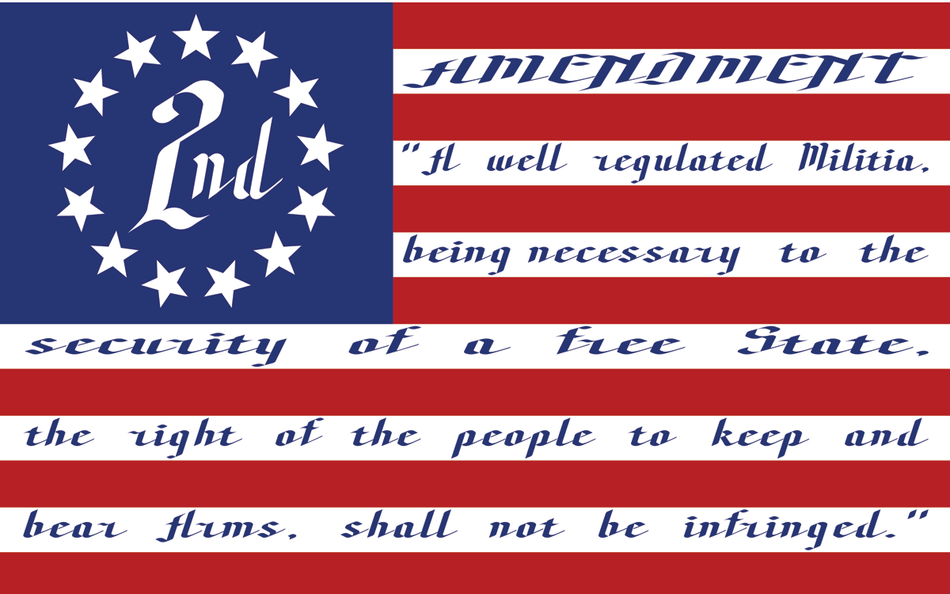 2nd Amendment American Flag Slap