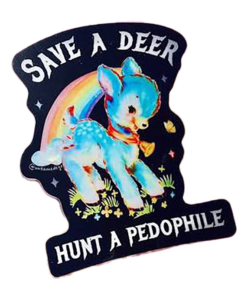 Dead Pedofiles Don't Reoffend stickers
