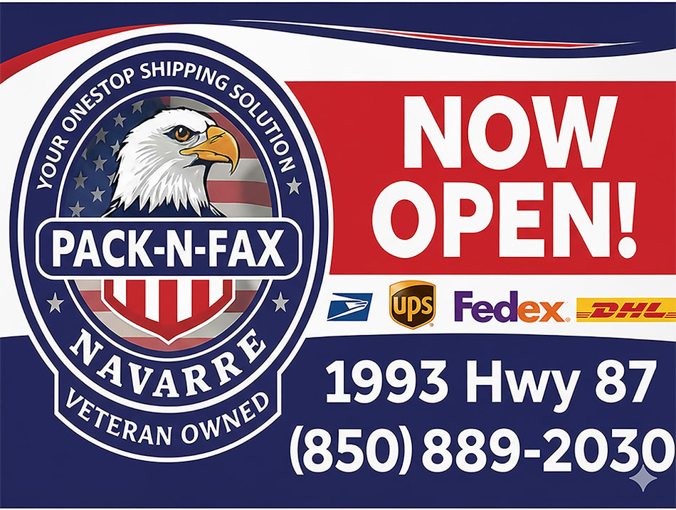 Custom 18" x 24" Yard Sign – Professional Full-Color Print