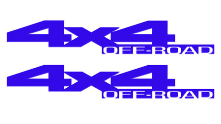 4x4 Off Road Bedside Vinyl Decals  Dodge Ram 1500 2500 3500 Power Wagon