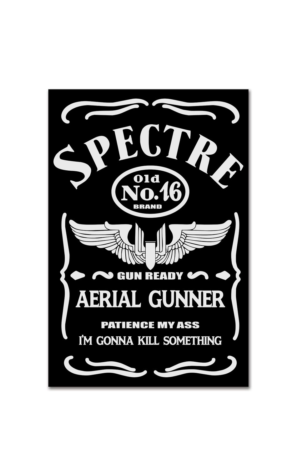 Gunner Jack Label Decal