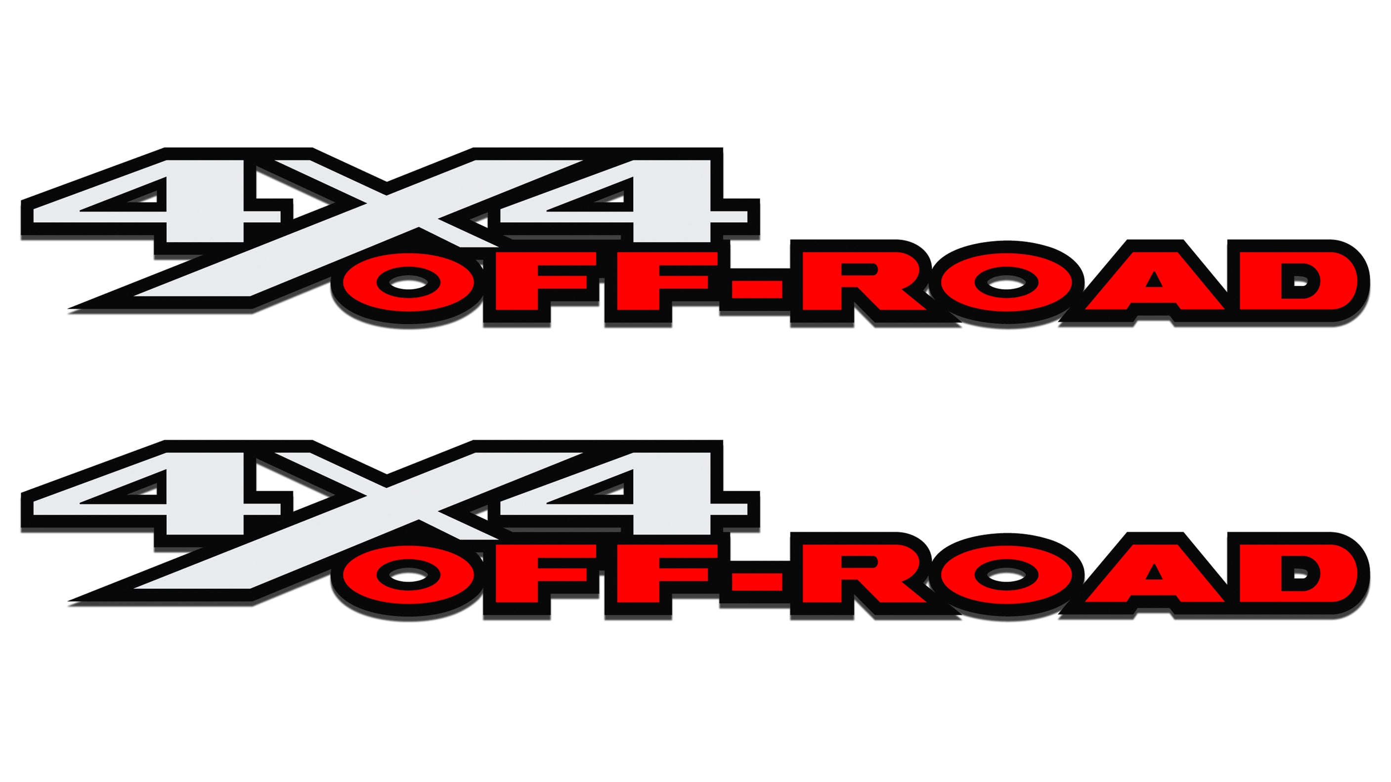 4x4 Off-Road Bedside Vinyl Decals  Dodge Ram 1500 2500 3500 Power Wagon