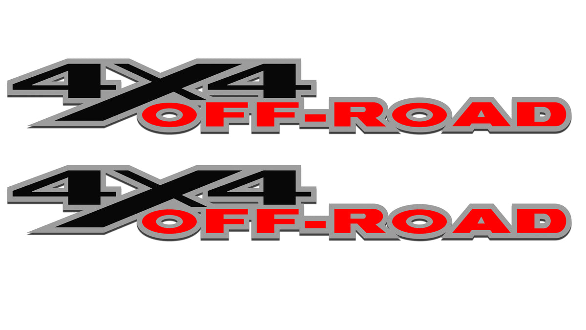 4x4 Off-Road Bedside Vinyl Decals  Dodge Ram 1500 2500 3500 Power Wagon