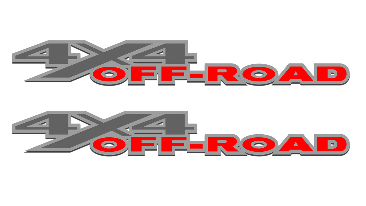 4x4 Off-Road Bedside Vinyl Decals  Dodge Ram 1500 2500 3500 Power Wagon