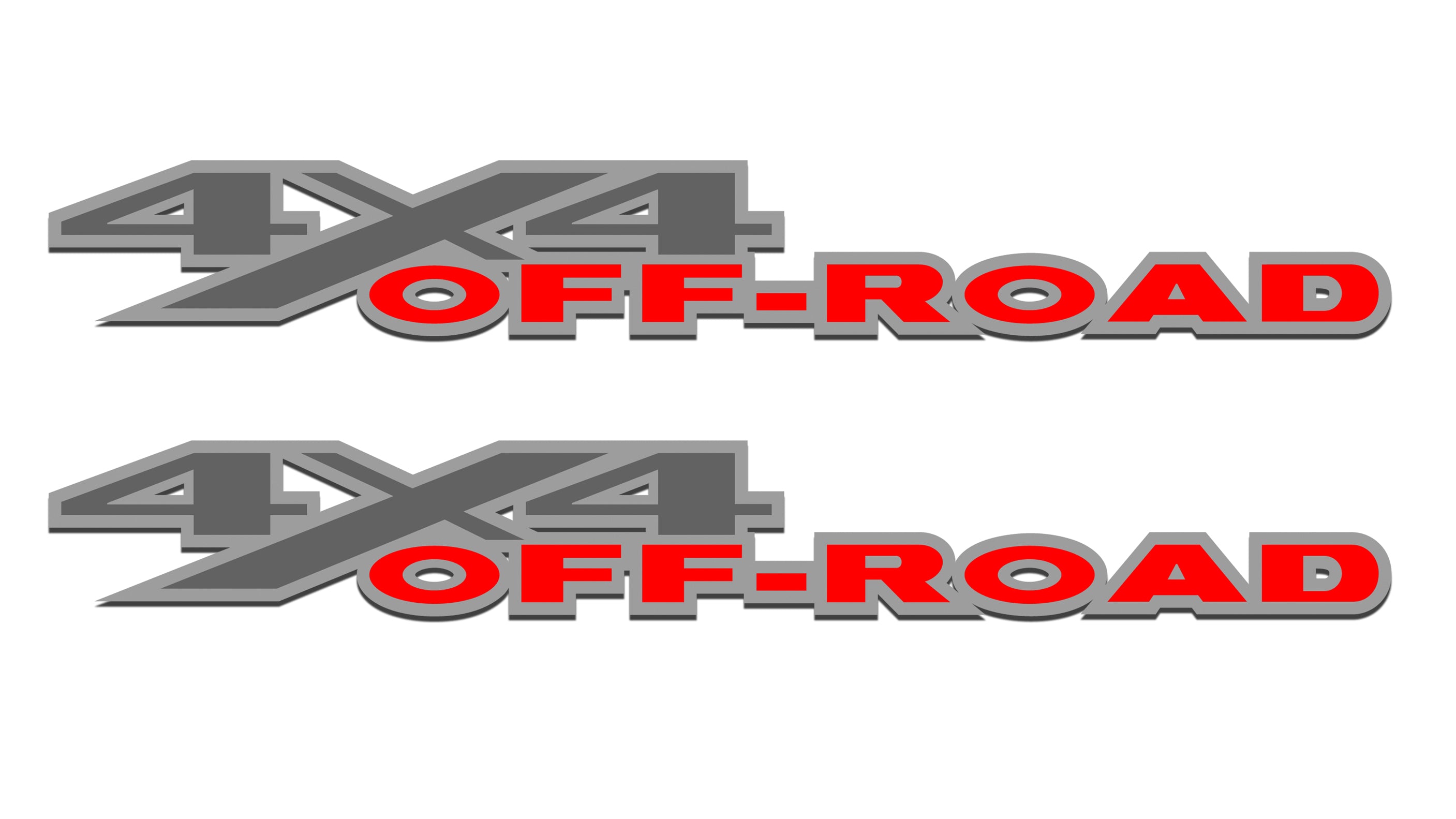 4x4 Off-Road Bedside Vinyl Decals  Dodge Ram 1500 2500 3500 Power Wagon