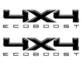 4X4 ECOBOOST DECAL (2 included) FITS: 2008-2017 FORD TRUCK F250 F350 SUPER DUTY
