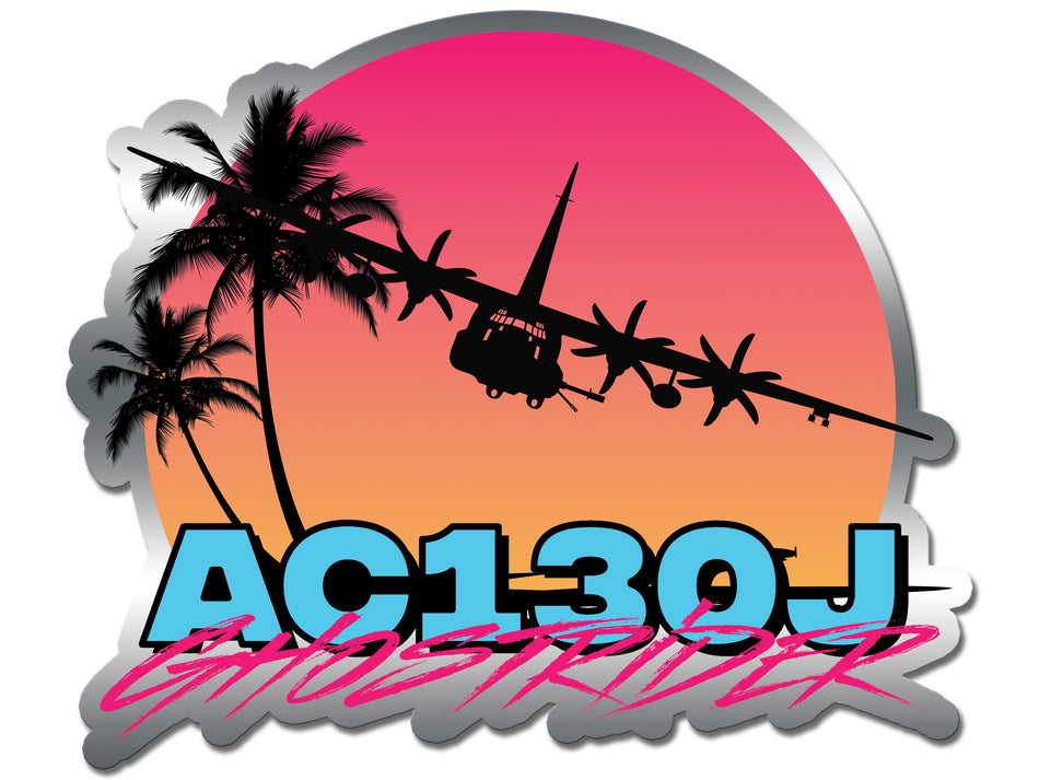 AC130J Ghostrider Sunset Slap