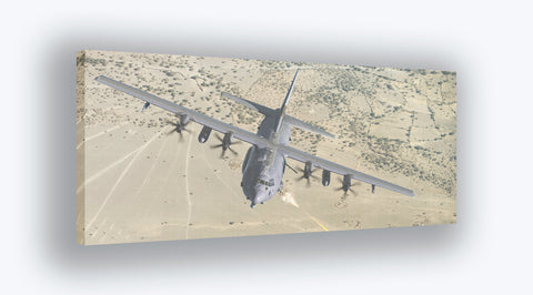 AC-130J Gunship Desert Canvas Print