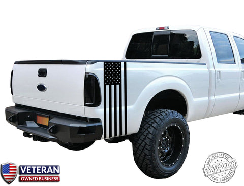 Universal Truck American Flag Bed stripe Vinyl Decal