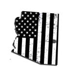 Arizona Distressed Subdued US Flag Thin Blue Line/Thin Red Line/Thin Green Line Sticker. Support Police/Firefighters/Military