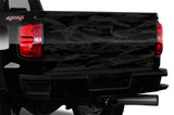 Black Tiger Stripe Camo Truck Tailgate Wrap 66" x 26"