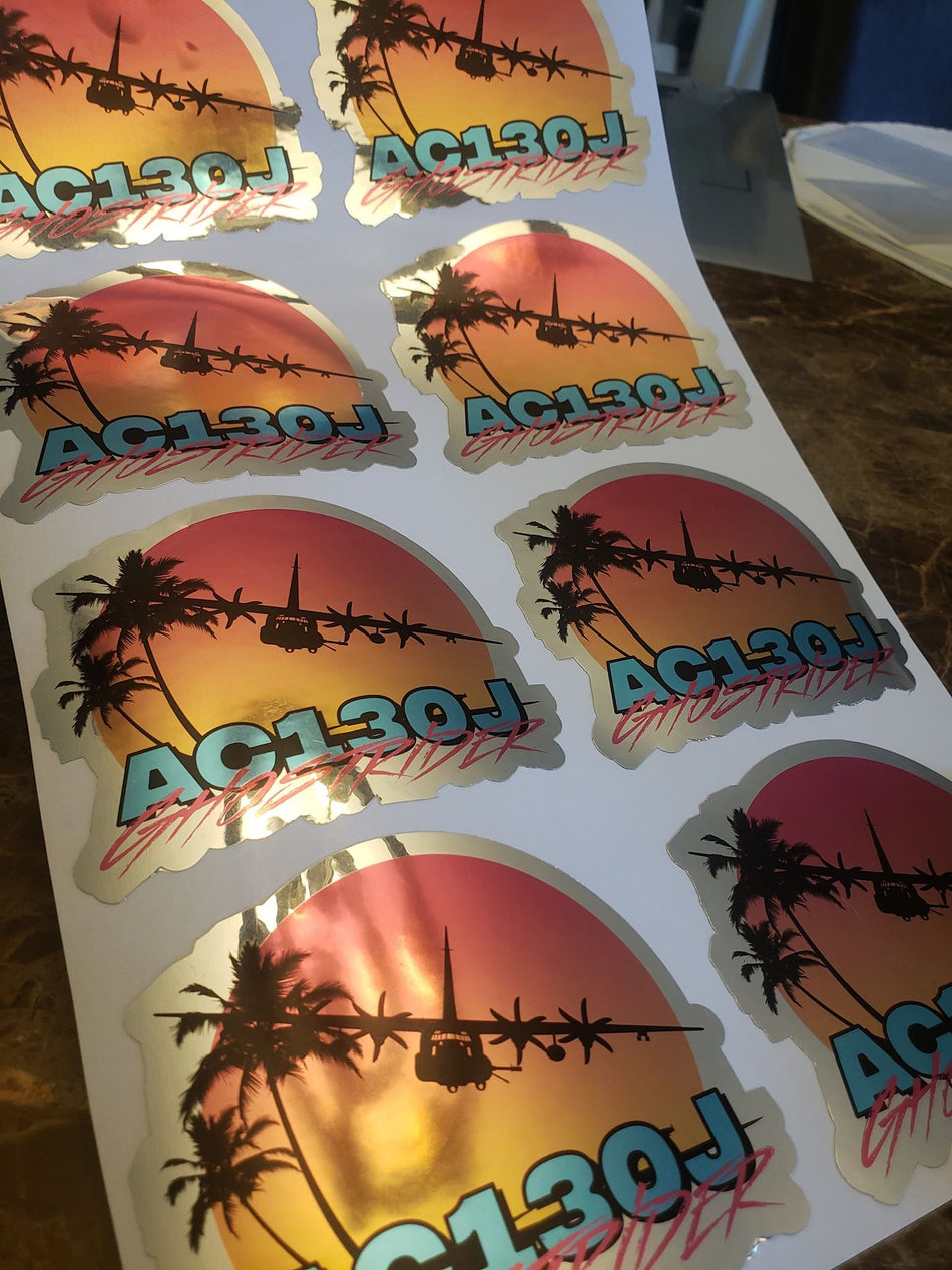 AC130J Ghostrider Sunset Slap